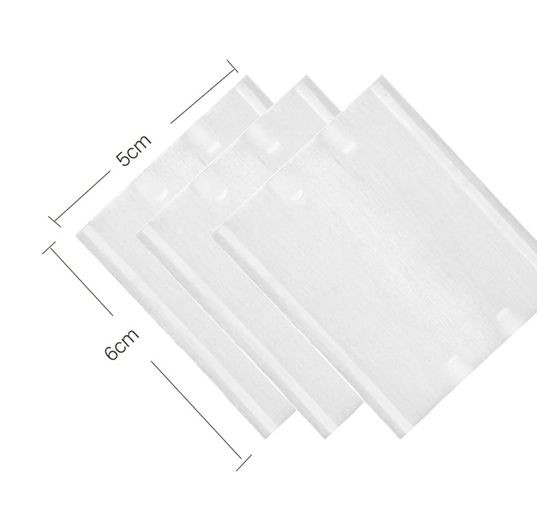 ericotry 200PCS Rectangle Organic Makeup Cotton Pads Lint Free Face Cleansing Pads Soft Cotton Nail Polish Remover Pads for Makeup Removing and Cleaning - Image 2