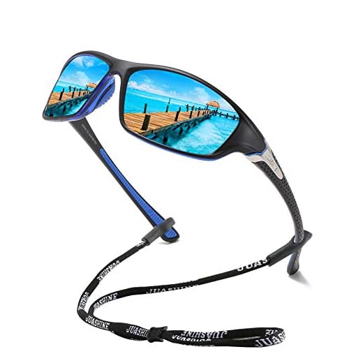 Sports Polarized Sunglasses TR90 For Men and Women Shade Rays Motorcycle Fishing Cycling Running Baseball Driving UV400 Protection Unbreakable