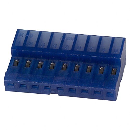 AMP Industries 640442-9 9 Position Rectangular Receptacle Connector IDC Tin-Lead 26 AWG New Lot Quantity-25