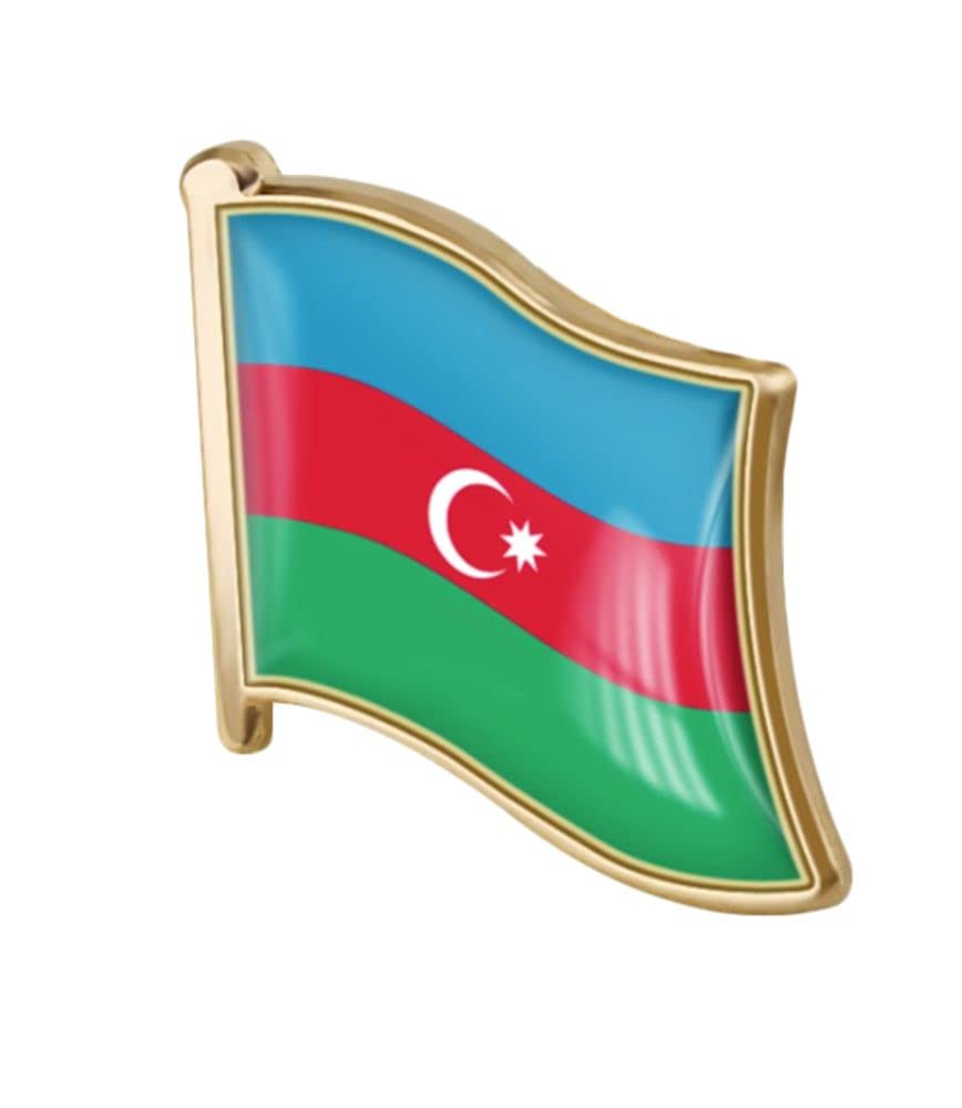 vmcoatdu Country Flag Pin Badge International Travel Brooch Metal Alloy Souvenir Pin for Hat Clothes Backpack
