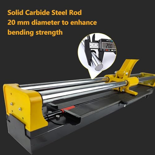 Tile Cutting Machine, Manual Tile Cutter, Multi-Angle Cutting, 6 Major Advantages, Precise Cutting, Aluminum Alloy Integrated Bearing Seat, for Ceramic Tiles/Floor Tiles/Wall Tiles