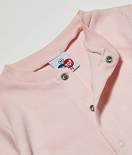 Macacão Liso Básico, TipTop, Bebê Unissex, Rosa, E