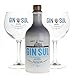 GIN SUL (1x500ml) mit 2 Gin Sul Ballongläser ml Glas günstig Kaufen-GIN SUL (1x500ml) mit 2 Gin Sul Ballongläser