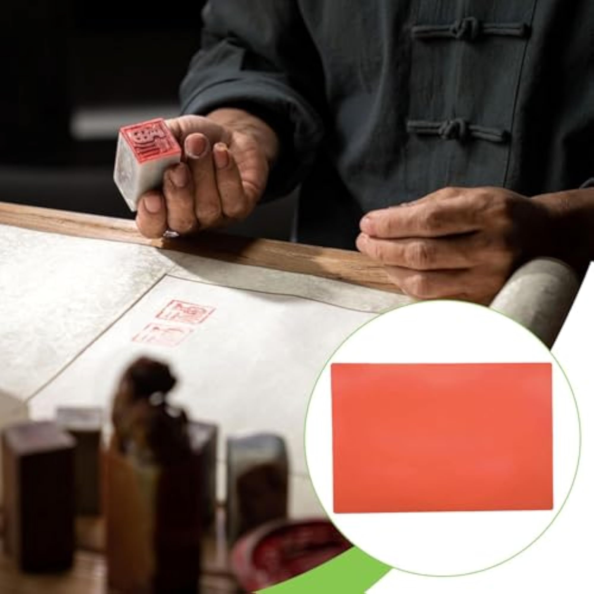 Solid Photopolymer Plate for Rubber Stamp Making