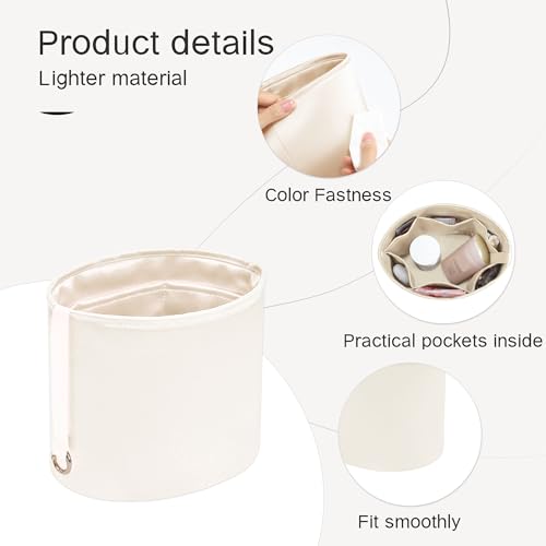 Image of Organizer Insert for Evelyne 16 /29 /33 /40 and More,Silk Touch and Lightweight(Fits INTHELOOP 18, Beige)