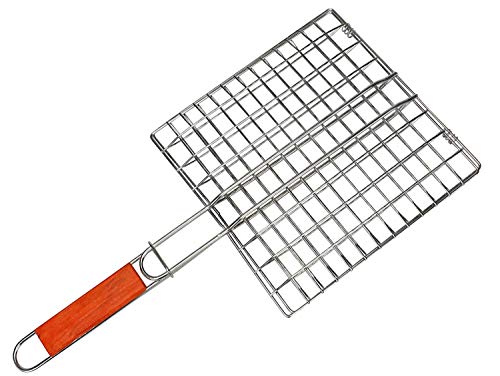 Pamirate Stainless Steel Tandoori Grill Stand, 36cm, Silver, 1 Piece