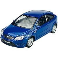 Welly Ford Focus St MK2 Azul 3 Puertas - Metal Modelo Coche Die