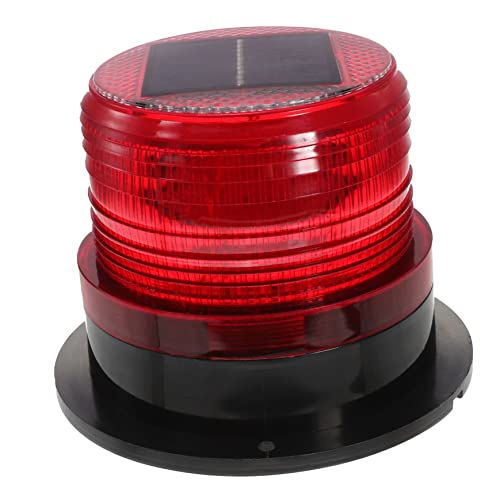 Feu clignotant d'urgence pour rester visible sans batterie grâce au panneau solaire LED