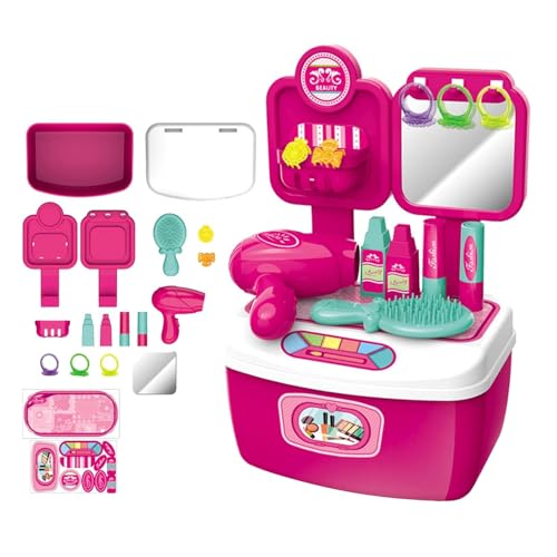 Sicuro da usare: il set da parrucchiere giocattolo per ragazze è un ottimo compagno per il di gioco del tuo bambino. Realizzato con materiali resistenti e sicuri, ha bordi lisci, design adatto ai bambini e comodo al tatto per infinite ore di divertimento.