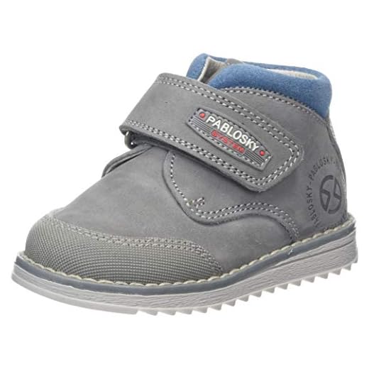 Pablosky 064554, Botas para Bebés, Gris (Gris Gris), 23 EU