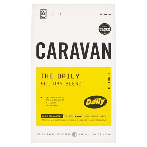 Caravan Coffee Daily Blend Wholebean Coffee, 200g