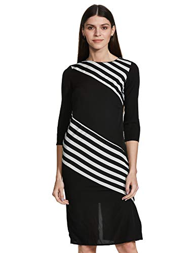 Image of Harpa Women's Synthetic A-Line Knee-Length Dress