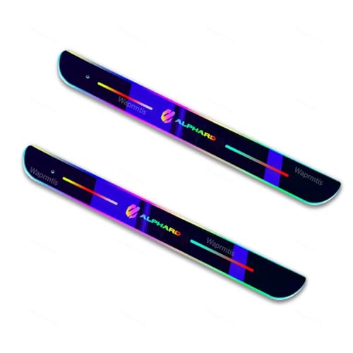 �A���t�@�[�h �Ԃ̑����X�g���b�v �A���t�@�[�h 20�n 30�n 40�n �T�C�h�X�e�b�v�K�[�h �X�J�b�t�v���[�g �h�A�X�e�b�v �K�[�j�b�V���Ԃ̑����X�g���b�v7�F LED����� �A�N������ �����ϐF USB�[�d �ȒP���t�� LED�����i �O�ȁi���j2�_�j