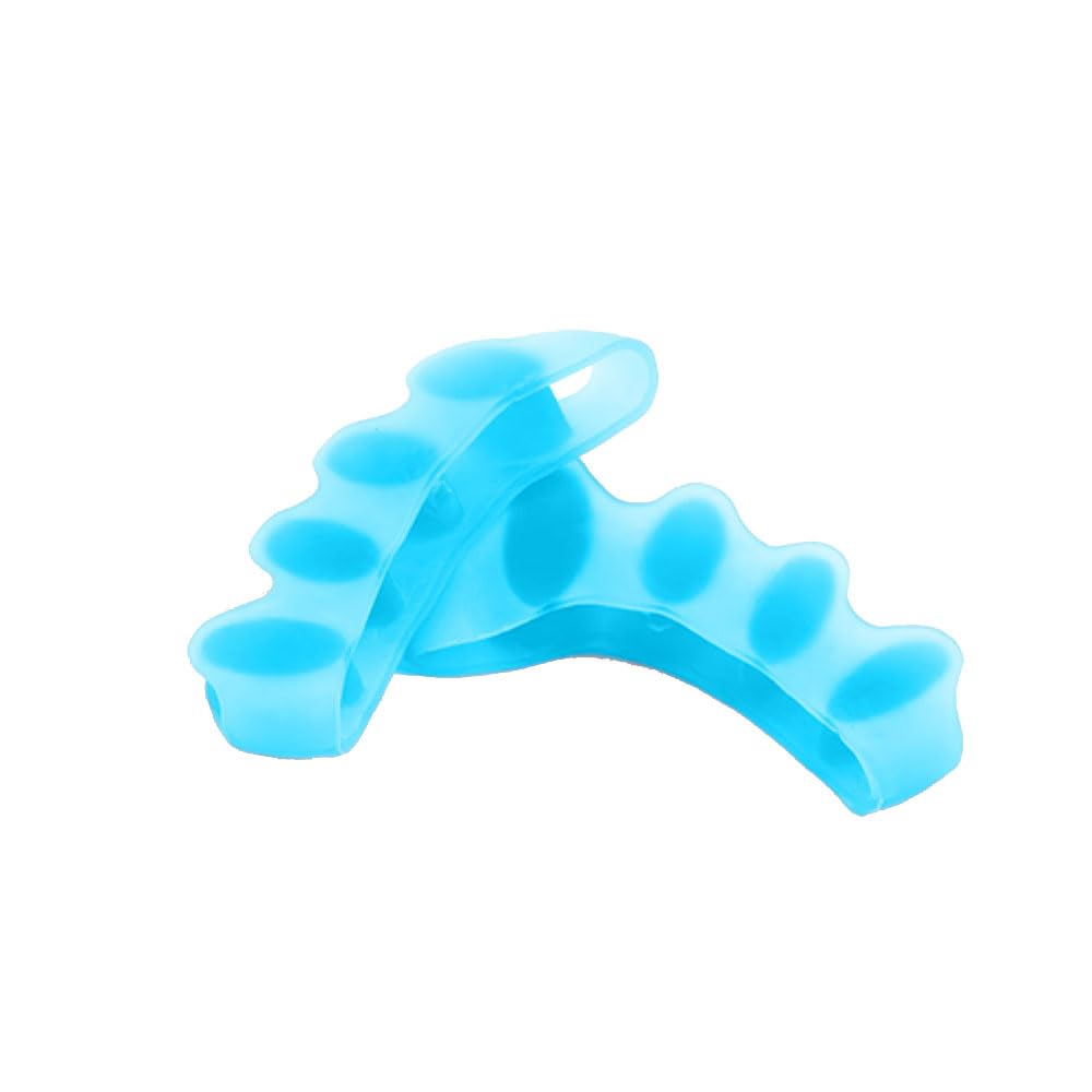 neuleben PerfectToes - Natürlicher Zehentrenner Silikon Zehenspreizer – Flexibler Hallux Valgus Schutz, Zehentrenner zur Korrektur, Fußpflege für Damen und Herren 2 Sätze