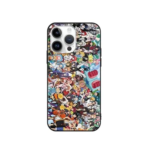 Handyhülle für Huawei P30 Lite Hülle 6.15'', Anime Cartoon One Piece Dragon Ball Naruto Jujutsu Attack on Titan Muster Designs Manga Junge Case Schutz Schutzhülle Stoßfest TPU Weich Ultra Dünn Cover