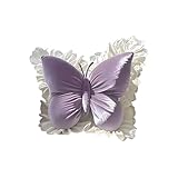 Charmant design papillon : présente une forme de papillon élégante qui ajoute une touche de fantaisie à votre décoration intérieure tout en offrant un confort d'assise doux et confortable pour un usage quotidien