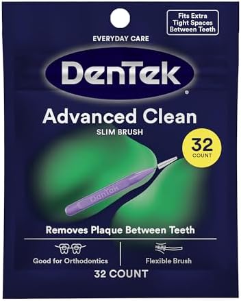Dentek Slim Brush Cleaners, 32 each by Dentek