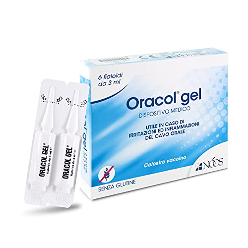 Oracol Gel 6F 3 ml film protecteur apaisant contre les aphtes et gencives