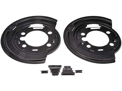 Rear Brake Backing Plate - 2 Piece - Compatible with 2003-2009 Hummer H2