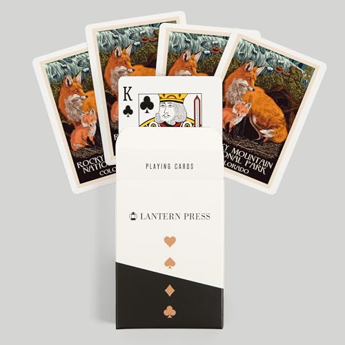 Baraja de cartas poker Rocky Mountain National Park miniatura 6