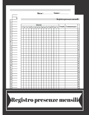 amazon-it-registro-presenze-mensili-traccia-rapidamente-e-facilmente