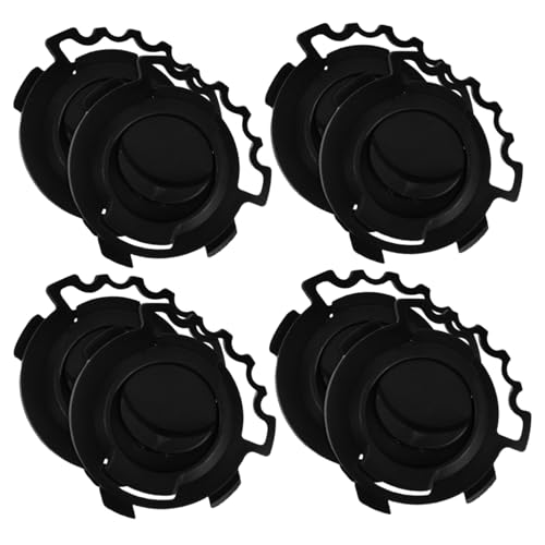 Hemoton 4 Pairs Helmet Shield Fasteners Clips for Visors Easy Installation High Strength Build Compatible with Full and Half Helmets Reliable Safety Accessories