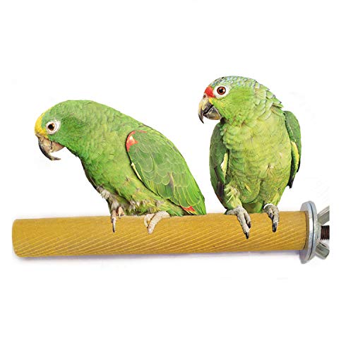 image for BESTWD Bird Perchs Bird Stand Toy Bird Cage Accessories Natural Colorf