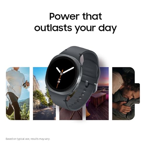 Image of Samsung Galaxy Watch 8 40mm LTE Smartwatch + $100 Gift Card, Cushion Design, Fitness Tracker, Sleep Coaching, Running Coach, Energy Score, Graphite [US Version, 2 Yr Warranty]