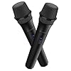Lioncast Wireless Mikrofon 2er Set für Playstation 5 / PS5 / PS4, PC, Wii, Xbox, Nintendo Switch, Doppelpack Mikrofone kabellos für Karaoke Let’s Sing, Voice of Germany, SingStar, Playstation Zubehör