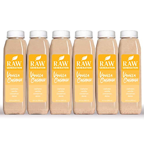 Raw Generation Cashew Smoothie - Healthiest Way to Lose Weight & Stay Strong/Plant-Based Protein Smoothie / 18 Count