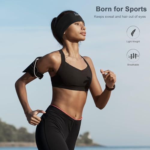Image of LC-dolida Bluetooth 5.4 Sleep Headphones Headband,Sports Headband Earphones Wireless with Speaker Microphone USB C,Ideal for Travel, Night Work, Side Sleeping and Office Use for Both Men and Women