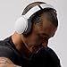 Skullcandy Hesh Evo Wireless Over-Ear Bluetooth Headphones, Noise Isolating, Up to 36 Hours Battery, Foldable Lightweight Design, Microphone for iPhone Android - Bone