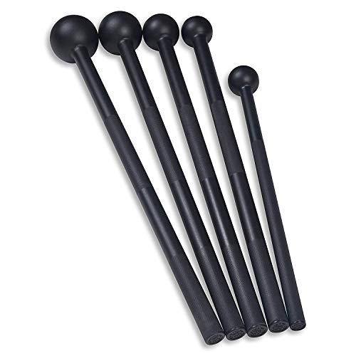 Garage Fit Steel Mace (35lb) | Perfectly Balanced Hand-Sculpted Cast Iron | Develop Stabilizer Muscles, Joints, and Core Strength