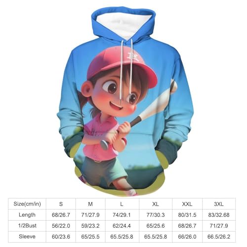 Sweat à capuche baseball unisexe pour éviter le coup de froid pull confortable taille S - 4