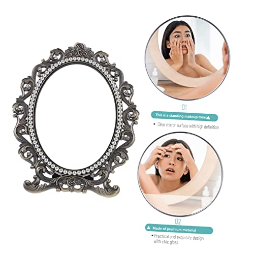 Espejo Vintage de Mesa para Maquillaje miniatura 4