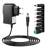 Performance Stable et Fiable : Avec une entrée AC 100-240V et une sortie DC 6V 2000mA (puissance maximale de 12W), cet adaptateur assure un courant constant et stable. Cela permet une alimentation sans variation pour des dispositifs tels que bandes LED, caméras CCTV, routeurs, disques durs externes, et autres équipements nécessitant une tension précise et fiable. Il remplace efficacement vos anciens chargeurs de 6V