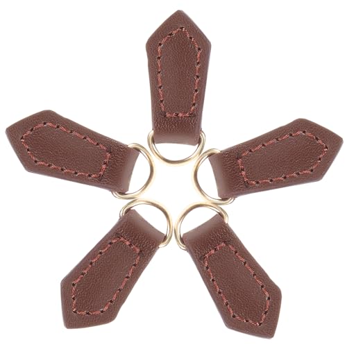 Uonlytech 5Pcs Practical Zipper Pulls Replaceable Zipper Repair Tabs Easy Installation for Clothing Luggage Bags and Jackets