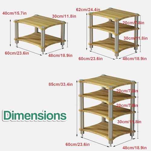 Support pour tourne-disque stable pour éliminer les vibrations sonores - 6