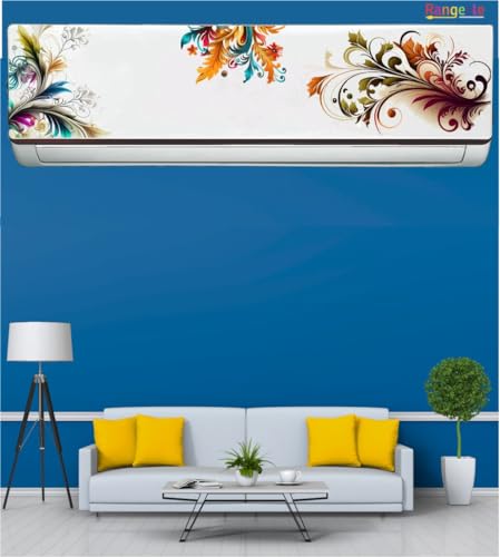 Image of 'Abstract colour splash illustration'' AC Sticker (96 cm x30 cmx 24 cm) (Multicolour 6)