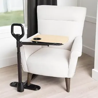 Able Life Tray Table with 360° Swivel and Safety Handle
