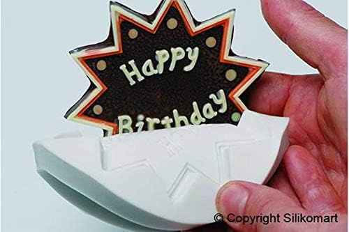 silikomart SLK021 191611 Sugar Flex Shaping Moulds for Sugar-Based Cake Decorations Dinosaurs