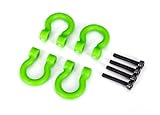 Traxxas 8234-GRN - F/R Bumper D-Rings, Green