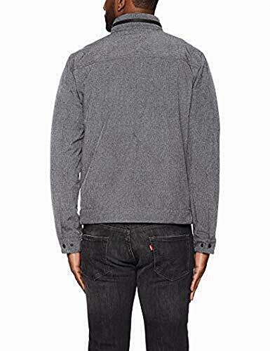 Levi's Men's Soft Shell Stand Collar Commuter Trucker Jackets2