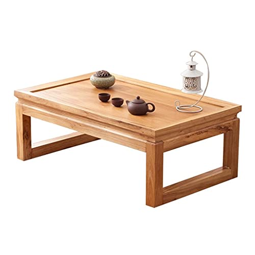Table basse tatami pour assise au sol et petit salon zen