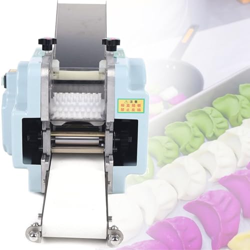 Máquina Comercial automática para Hacer empanadillas con Piel, Prensa eléctrica para Masa de empanadillas, Herramienta de procesamiento, con Forma Redonda para restaurantes, cocinas y hogares