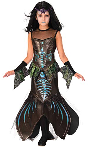Disfraz de sirena zombie para niñas talla grande