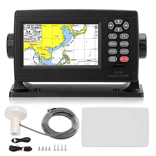 LBEC Navigation GPS-Tracker, 5 Zoll IP65 12-36V wasserdichter Marine-GPS-Navigator für Boote - Image 8