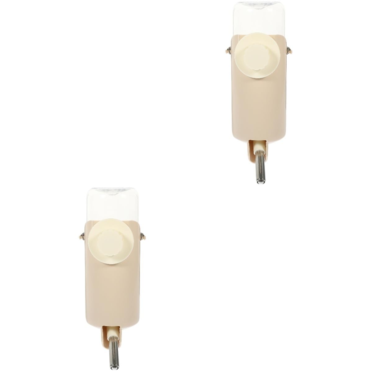 Housoutil 2pezzi Dispenser Automatico Per Criceti e Conigli Borraccia Per Animali Domestici Design Portatile e Antigoccia Facile Da Pulire e Ricaricare Adatta Per Gabbie Di Piccole