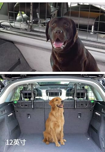 HIPATU Autoschutzgitter Trenngitter für Hunde für Dacia Jogger 2022+, Hundeschutzgitter Kofferraumgitter Hundegitter Auto zum Transport für Deinen Hund Auto Zubehör