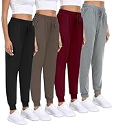 INTICOSI Women's Lightweight Sweat Pants Jogger Pants with Pockets,Yoga Workout Running Casual Pants